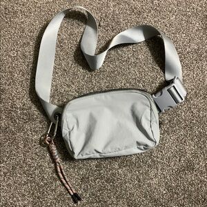Gray Crossbody Bag/fanny pack